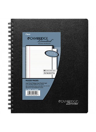 Mead Action Planner Business Notebook, MEA06122, ruled sheets, Each